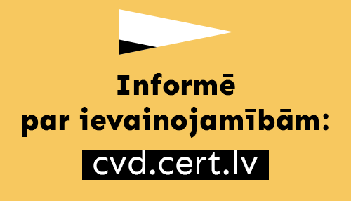 Informē par ievainojamībām